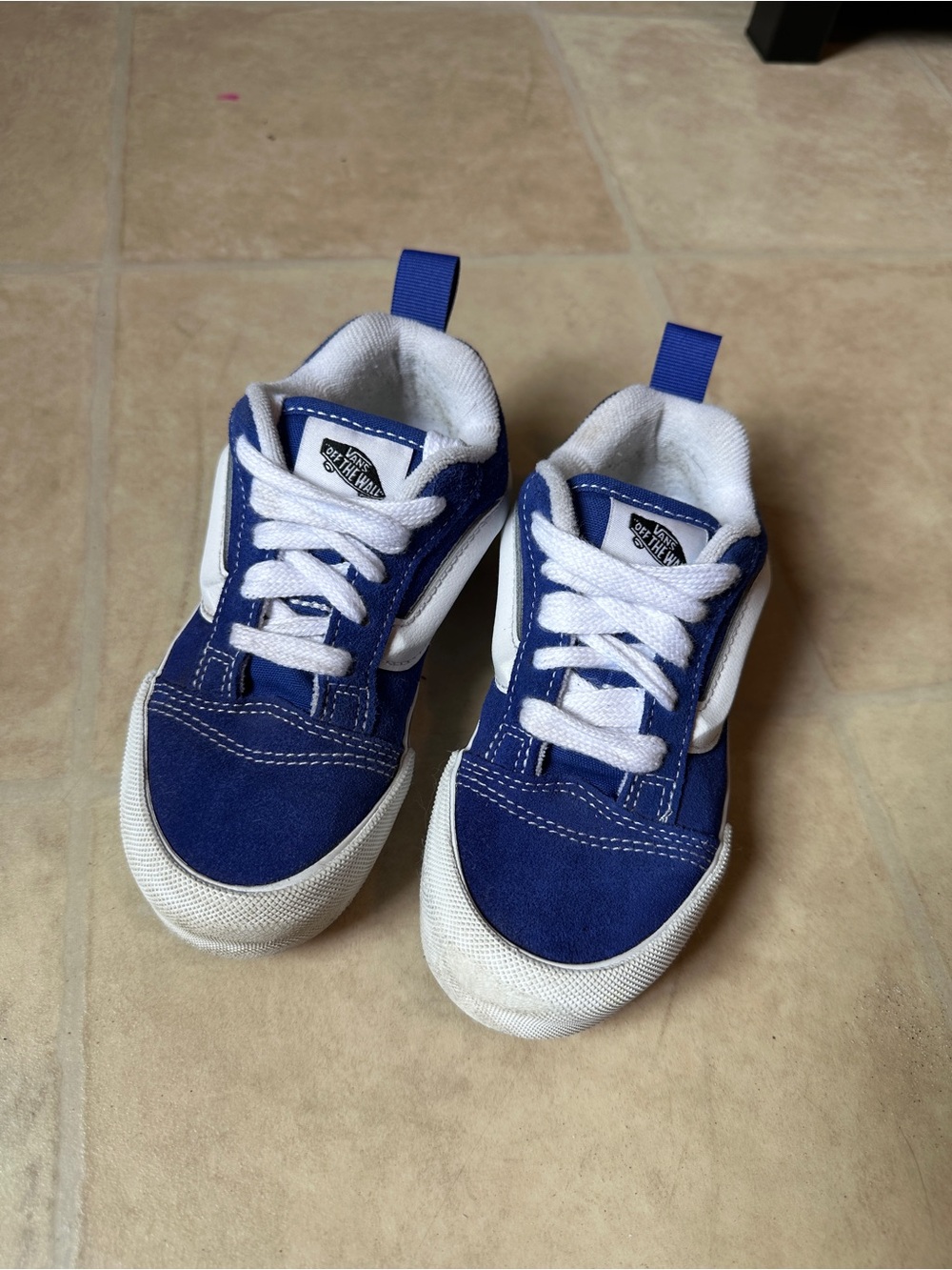 Vans Little Kids Knu Skool Skate Shoes